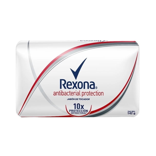 Jabón de tocador Rexona antibacterial protection 142 g