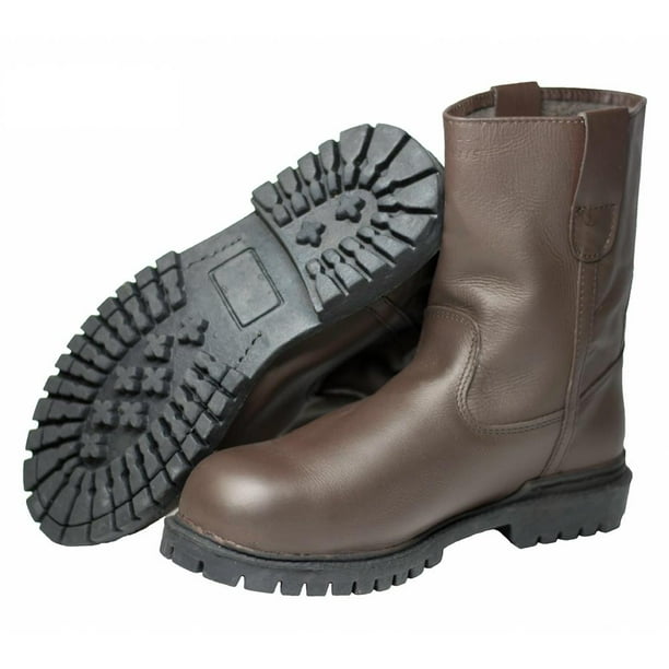 Botas Segurirey Industrial Ropper con Casco de Acero Cafés