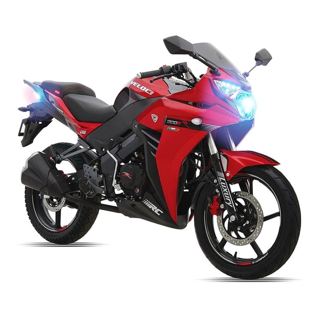 Motocicleta Veloci Scorpio Racing Team 300cc Roja 2019