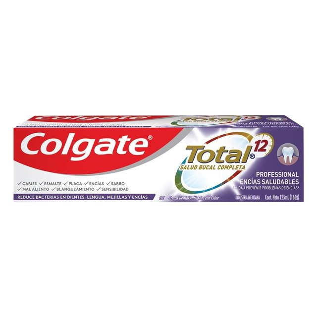 Crema dental Colgate Total 12 professional encías saludables 125 ml