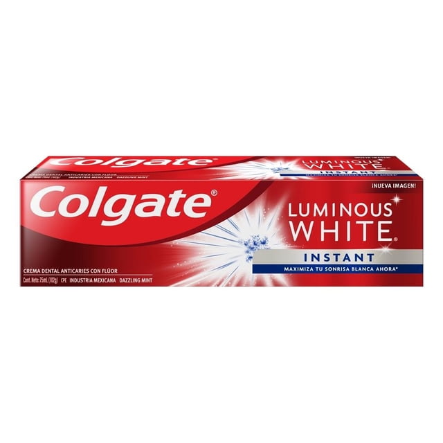 Crema dental Colgate Luminous White instant dazzling mint 75 ml
