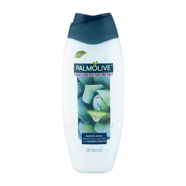 Jabón líquido corporal Palmolive natureza secreta agave azul 390 ml