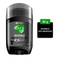 thumbnail image 1 of Desodorante Garnier Bí O Men invisible anti-manchas en barra para caballero 50 g, 1 of 4