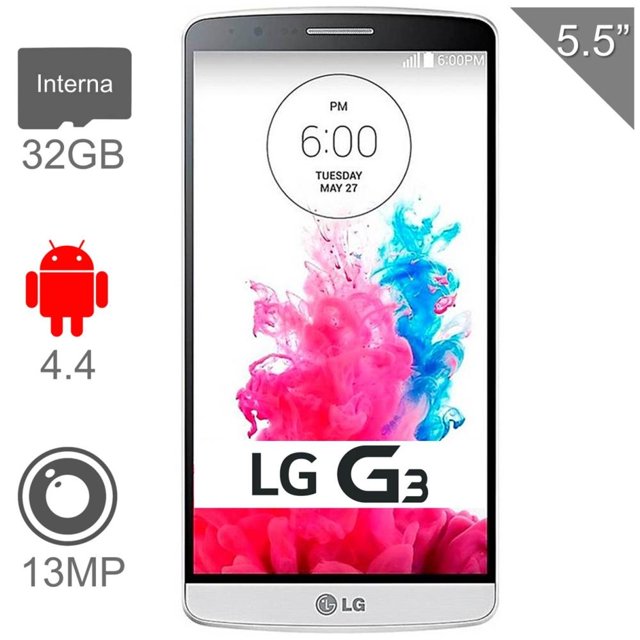 Smartphone LG G3 32 GB Blanco