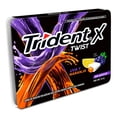 thumbnail image 2 of Goma de mascar Trident X-Twist sin azúcar sabor uva y naranja 7 pzas, 2 of 4