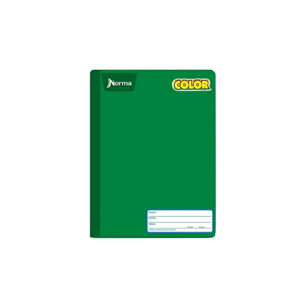 Cuaderno Norma Color 360 C7 100 Hojas Verde