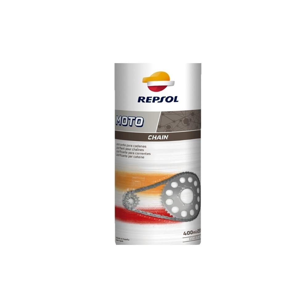 Lubricante Repsol para Cadena Moto Chain 400 ml