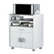 thumbnail image 1 of Mueble para Microondas VDO con 1 Cajón y 2 Puertas Blanco, 1 of 4