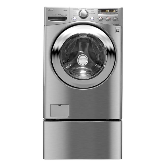 Lavadora LG 16 Kg Acero Inox