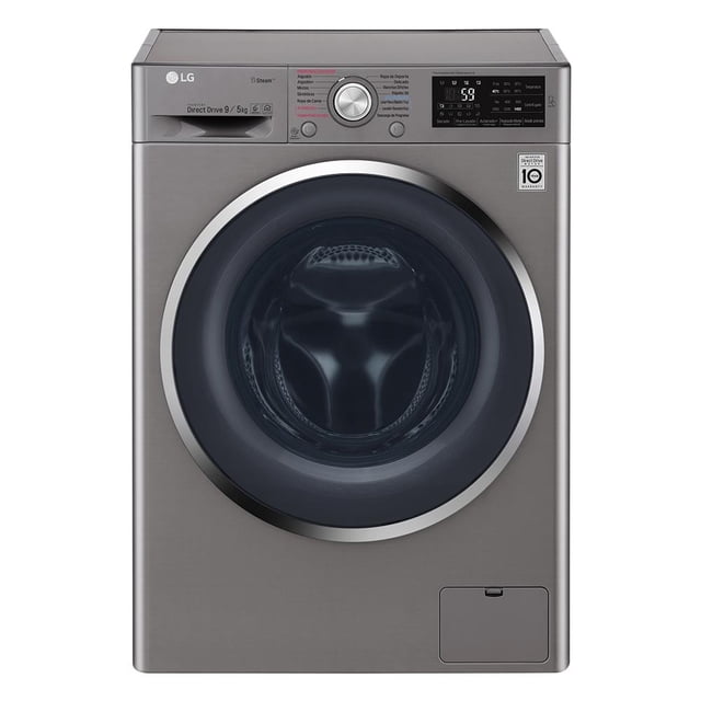 Lavasecadora LG 10 kg Silver