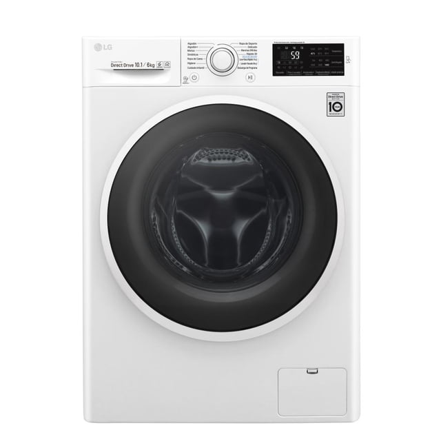 Lavasecadora LG 10 Kg Blanca