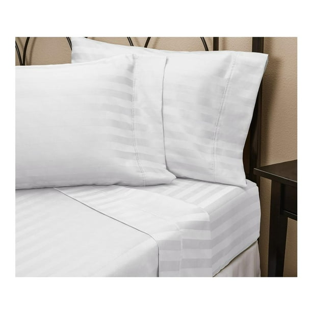 Sábanas Better Homes and Gardens 300 Hilos King Size Blancas