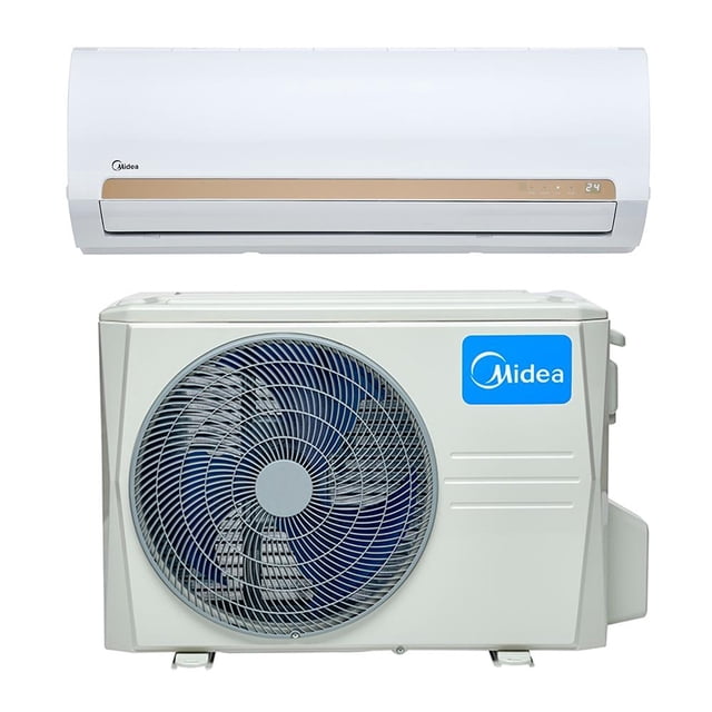 Mini Split Midea solo Frío/Calor 12,000 BTUs 220 v