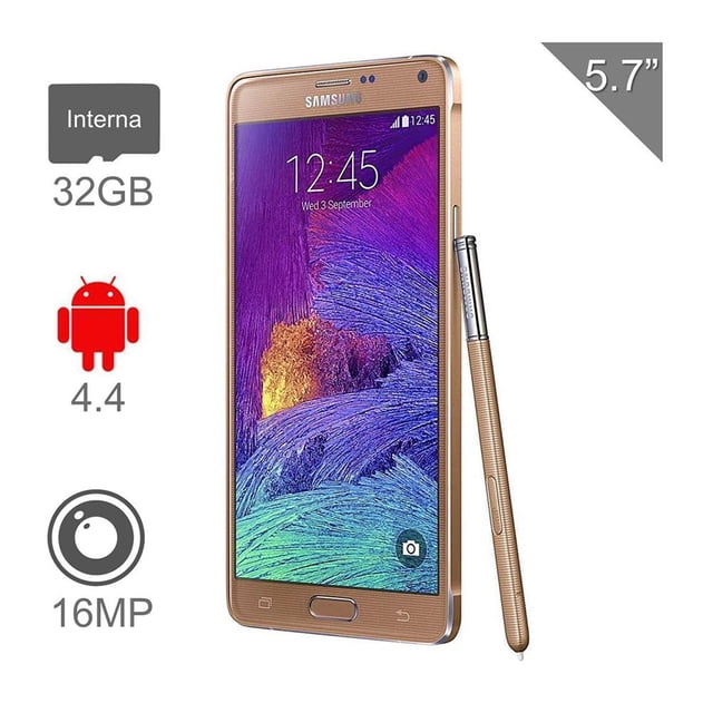 Smartphone Samsung Galaxy Note 4 32 GB Dorado