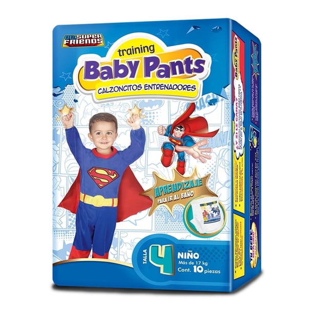 Calzones Entrenadores Baby Pants Etapa 4 Niño 60 Piezas