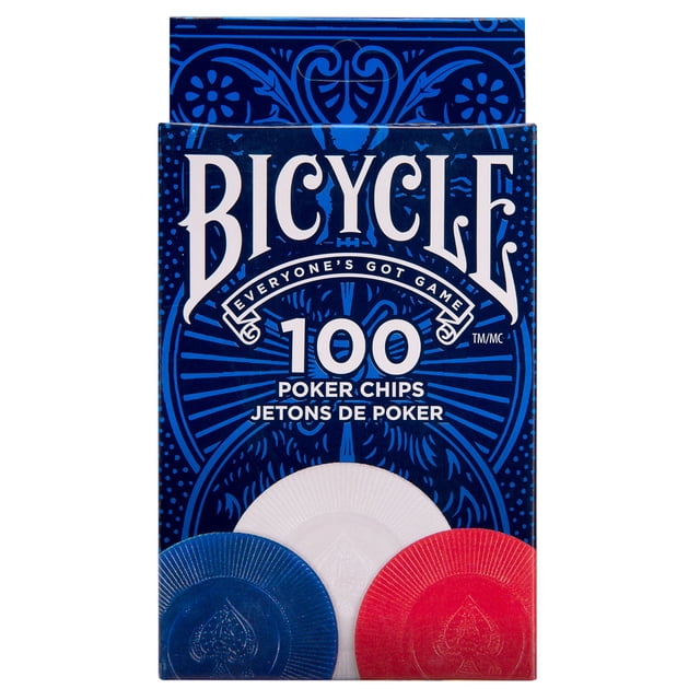 Fichas de Póker Novelty Bicycle 100 Piezas