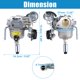 thumbnail image 3 of Kit de filtro de combustible de carburador con bomba para generador Onan 5500 7000 Marquis Gold 5410765 HGJAA HGJAB-901D HGJAB-900 5.5HGJAB-6755K 146-0774 Unique Bargains carburadores, 3 of 6