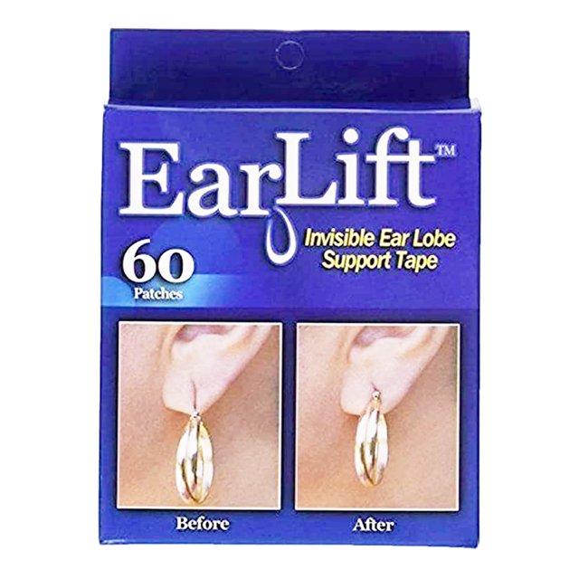 Solución de soporte de lóbulo de oído invisible Solución de soporte de lóbulo de oído autoadhesivo Parches ovalados como se ve en la televisión ASOTV AF_EAR_LIFT