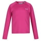 thumbnail image 1 of Regatta - Camiseta Samley de Manga Larga para Niños/Niñas (Fucsia) Regatta UTRG6519_fuchsia, 1 of 6
