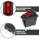 thumbnail image 4 of Interior AC 250V/20A LED interruptor basculante encendido-apagado 3 pines interruptor de palanca impermeable para caravana Camper tablero rojo Unique Bargains interruptores de palanca, 4 of 7