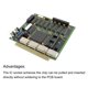 thumbnail image 5 of DIP IC Chip Zócalo Adaptador Plano Pasador 6P 2,54mm Paso IC Zócalo para PCB Placa Chip, 50 Paquete Unique Bargains enchufes de inmersión, 5 of 7