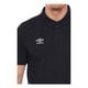 thumbnail image 3 of Umbro - Polo Essential Niños (Negro, Blanco) Umbro UTUO260_blackwhite, 3 of 3