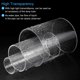thumbnail image 5 of Acr?lico Tubo Transparente R?gido Redondo Tubo 3uds 34mm ID 40mm OD 6" para L?mparas y Linternas, Agua Refrigeraci?n Sistema Unique Bargains tubos industriales, 5 of 6