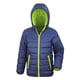 thumbnail image 1 of Result Core - Chaqueta Acolchada para Niños/Niñas (Marino, Lima) Result Core UTBC5464_navylime, 1 of 1