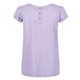 thumbnail image 1 of Regatta - Camiseta Jaelynn Dobby de Algodón para Mujer (Lila Pastel) Regatta UTRG7212_pastellilac, 1 of 4