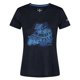 thumbnail image 3 of Regatta - Camiseta Fingal V Diseño Impreso para Mujer (Azul Astro Jaspeada) Regatta UTRG5308_blueastermarl, 3 of 3