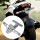 thumbnail image 2 of Motocicleta Matrícula Placa Soporte Guardabarros Extracción Kit Titanio Unique Bargains eliminadores de guardabarros para deportes motorizados, 2 of 7