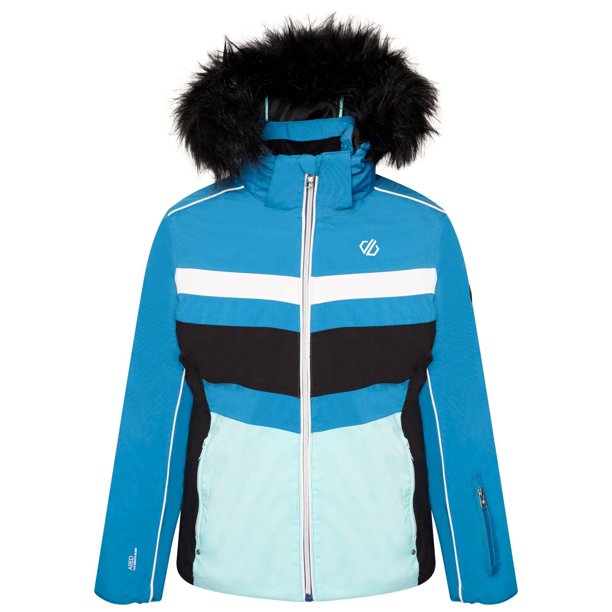 Dare 2B - Chaqueta de Esquí Belief Impermeable Niñas (Azul Metilo Oscuro, Negro) Dare 2B UTRG6555_darkmethylblueblack
