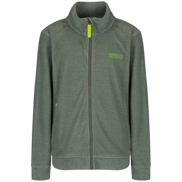 Regatta Great Outdoors - Chaqueta polar con cremallera modelo Huntly para niños (Verde) Regatta UTRG2527_P