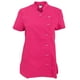 thumbnail image 1 of Dennys - Túnica de esteticista asimétrica y cierre de tachuelas para mujer (Rosa Fuerte) Dennys UTBC3464_hotpink, 1 of 1