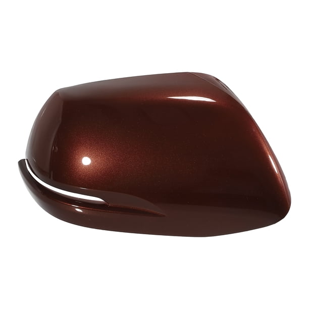 Embellecedor de la cubierta del espejo retrovisor del lado derecho del automóvil, reemplazo de la carcasa del espejo retrovisor exterior, para Honda CRV 2012-2016, ABS, marrón Unique Bargains espejos exteriores automotrices