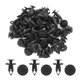 thumbnail image 3 of 50Pcs 9x20x24mm Vehículo Grapas de Plástico Negro Tornillos Paneles de Puertas Clips Unique Bargains Remache de plástico, 3 of 4