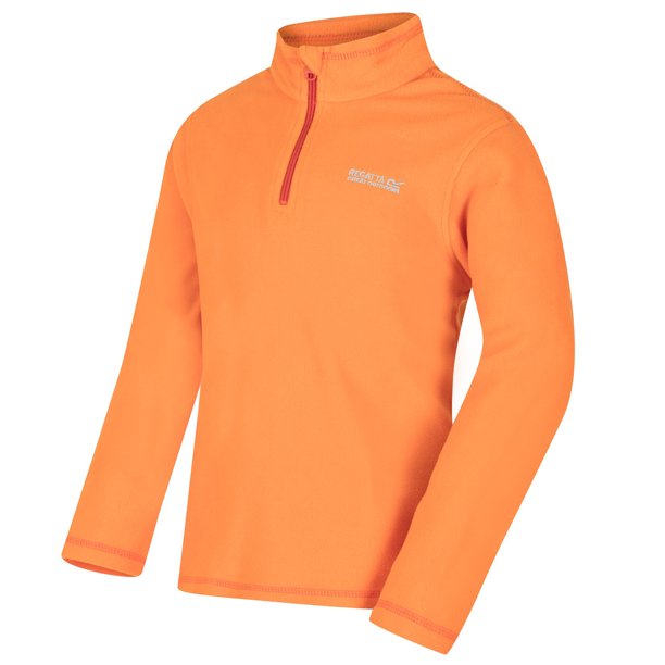 Regatta Great Outdoors - Forro polar media cremallera Modelo Hot Shot II para niños niñas (Rosa Virt Regatta UTRG1422_virtualpink