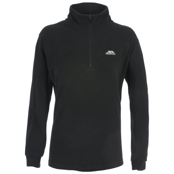 Trespass - Jersey de tejido polar modelo Louviers para niñas (Negro) Trespass UTTP200_black