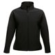 thumbnail image 1 of Regatta - Chaqueta softshell modelo Ablaze para imprimir para chica/mujer (Negro/Negro) Regatta UTRG3561_blackblack, 1 of 2