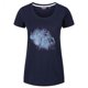 thumbnail image 1 of Regatta - Camiseta con gráfico modelo Filandra III para mujer señora (Azul Marino/Plata) Regatta UTRG4117_navysilver, 1 of 4