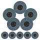 thumbnail image 1 of 10 Pcs 2'' Disco De Aleta De Lijado Discos De Muela Abrasiva Para Amoladora Angular De 80 Granos Unique Bargains Disco De Aleta De Lijado, 1 of 10