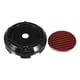 thumbnail image 4 of 66mm Diámetro 6 Clips Auto Rueda Neumático Centro Cubo Tapas Cubierta Negro - 4uds Unique Bargains tapas centrales de ruedas automotrices, 4 of 5