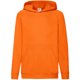 thumbnail image 2 of Fruit Of The Loom - Sudadera ligera con capucha Modelo Lightweight Unisex niños niñas (Naranja) Fruit of the Loom UTBC2652_orange, 2 of 2