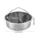 thumbnail image 5 of Vaporera de acero inoxidable Rejilla para cocinar al vapor Cocina Cocina Soporte para vaporera Suministros para utensilios de cocina para el hogar Vogacara HA003845-00, 5 of 7