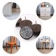 thumbnail image 5 of Hogar Mesa Silla Armario Muebles Pies Patas Piso Protector Fieltro Almohadilla Clavos 24mm/ 0.9" Di?metro Paquetes de 90 Unique Bargains almohadillas para sillas, 5 of 7