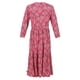 thumbnail image 3 of Regatta - Vestido Casual Briella Abstracto de Manga Larga para Mujer (Rojo Real) Regatta UTRG7273_truered, 3 of 4