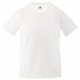 thumbnail image 1 of Fruit Of The Loom - Camiseta de deporte Transpirable Modelo Performance Unisex Niños Niñas - Deportes/Gimnasia/Correr (Paquete de 2) (Blanco) Fruit of the Loom UTBC4275_white, 1 of 3