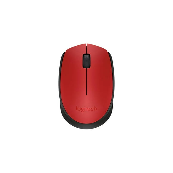 Mouse inalámbrico Logitech M170 rojo