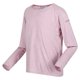 thumbnail image 3 of Regatta - Camiseta Burlow de Jaspeada de Manga Larga para Niños/Niñas (Violeta) Regatta UTRG8233_violet, 3 of 4