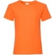 thumbnail image 1 of Fruit Of The Loom - Camiseta básica de manga corta para niña/chicas - 100% algodón primera  (Naranja Fruit of the Loom UTBC323_orange, 1 of 2